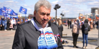 Леонид Черкесов поздравляет с Праздником весны и труда - Знамя Труда