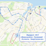 В Чебоксарах с сентября изменится маршрут автобуса №23